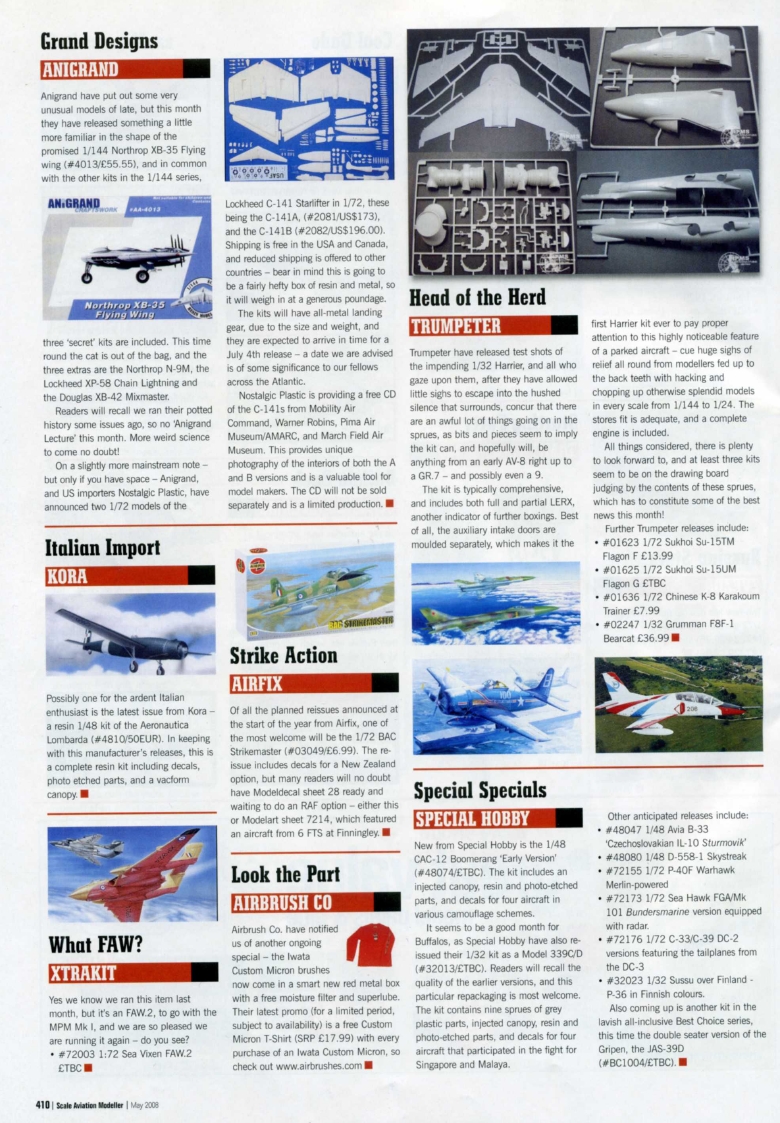 Scale Aviation Modeller International 2008-05